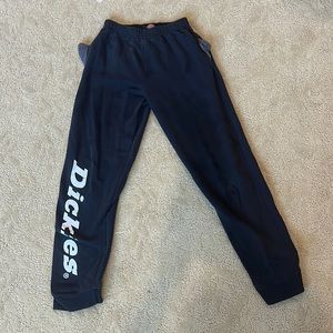 Dickies Black Text Boys joggers sweatpants